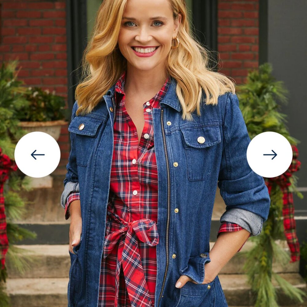 XL Draper James  Denim Jacket